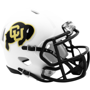 Colorado Buffaloes Mini Speed Matte White