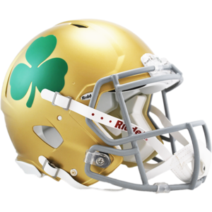 Notre Dame Fighting Irish Authentic Speed Shamrock