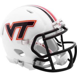 Virginia Tech Hokies Mini Speed Matte White