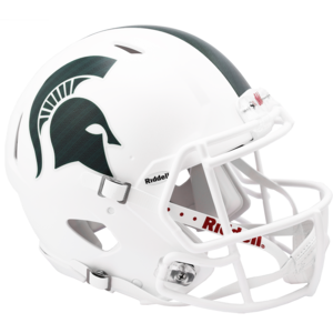 Michigan State Spartans Authentic Speed White