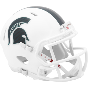Michigan State Spartans Mini Speed White