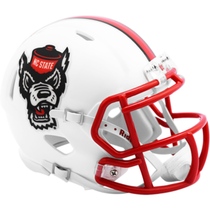 North Carolina State Wolfpack Mini Speed Tuffy White