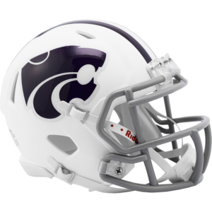 Kansas State Wildcats Mini Speed White