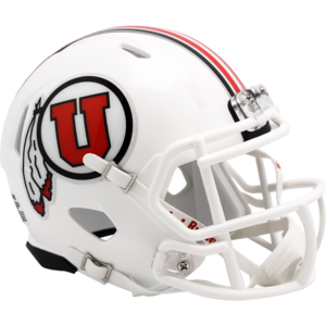 Utah Utes White Mini Speed