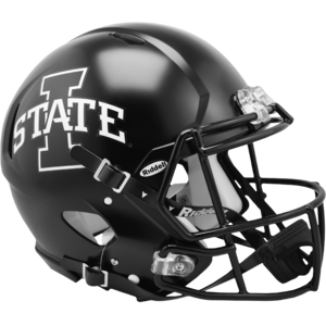 Iowa State Cyclones Satin Black Authentic Speed