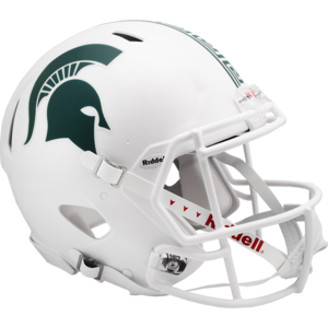 Michigan State Spartans White Authentic Speed