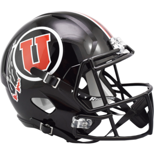 Utah Utes Black Replica Speed