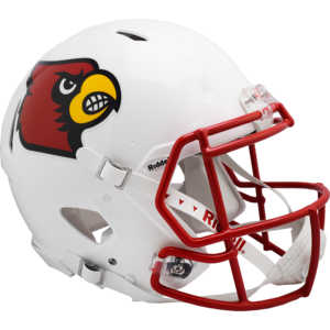 Louisville Cardinals White Authentic Speed