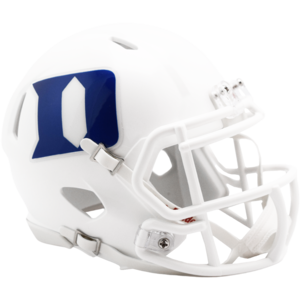 Duke Blue Devils White Mini Speed