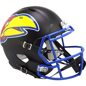 Kansas Jayhawks Black Replica Speed