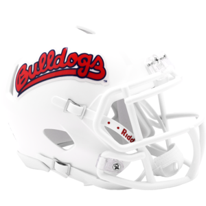 Fresno State Bulldogs White Mini Speed