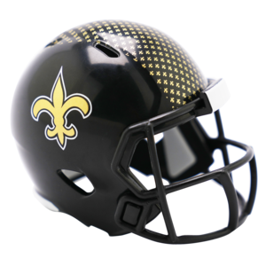 New Orleans Saints Limited Edition On-Field Alternate Pocket Size Helmet