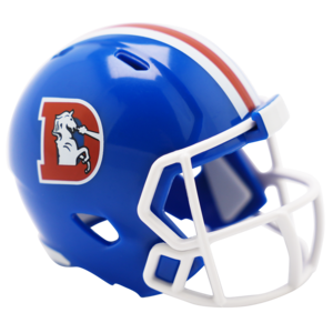 Denver Broncos Limited Edition Throwback Pocket Size Helmet