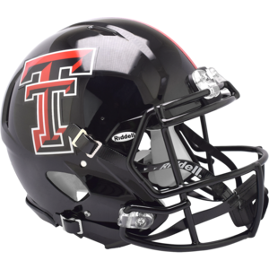 Texas Tech Red Raiders Black Authentic Speed
