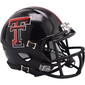 Texas Tech Red Raiders Black Mini Speed