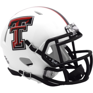 Texas Tech Red Raiders White Mini Speed